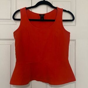 Ann Taylor Bold Orange Tank Top